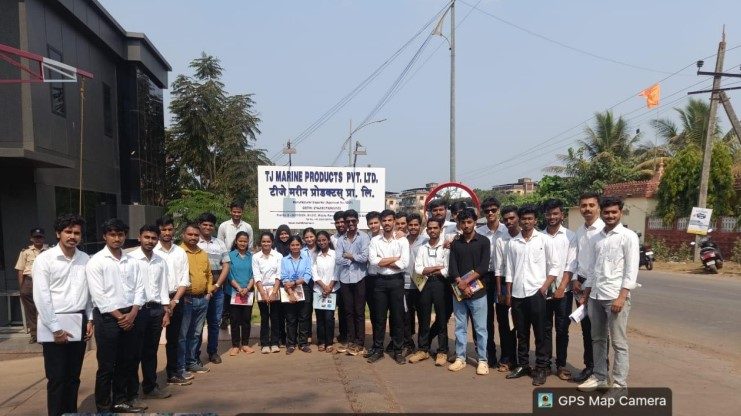 Visit to M/s T J Marine Products Pvt. Ltd